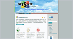 Desktop Screenshot of mjsoftsoluciones.com